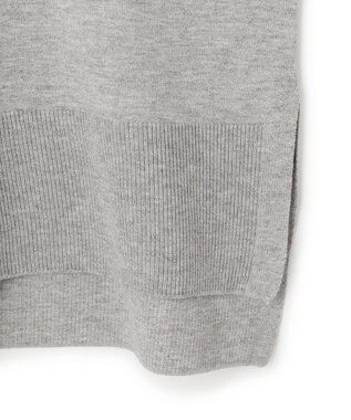 UNFILO L マイビューティニット Vネック グレー