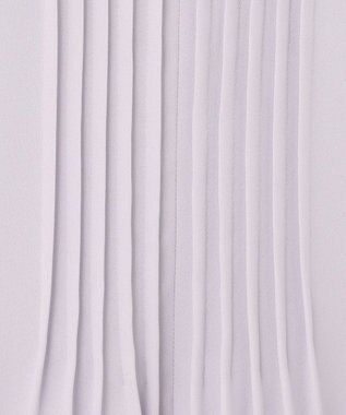 23区 S 【洗える】 バックサテンアムンゼン キーネック ブラウス ライラック系