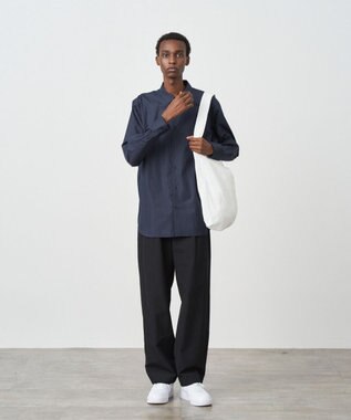 ATON HEMP OXFORD | ミディアムバッグ - UNISEX WHITE