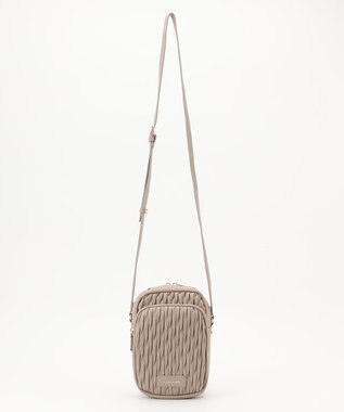 LA BAGAGERIE ランダムプリーツショルダーバッグ タテ