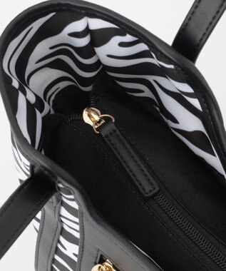 LA BAGAGERIE リサイクルレザー　フラップトート ブルーブラック