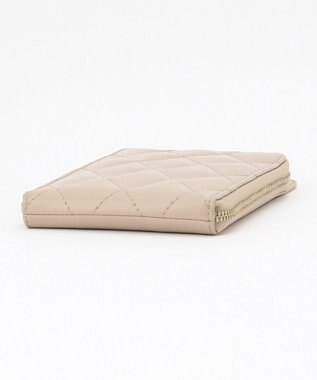 23区 【新色追加】キルティング スマホ ポシェット ベージュ系