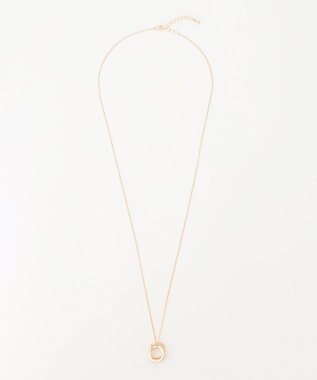 ANY ２リングワントップネックレス ライトゴールド