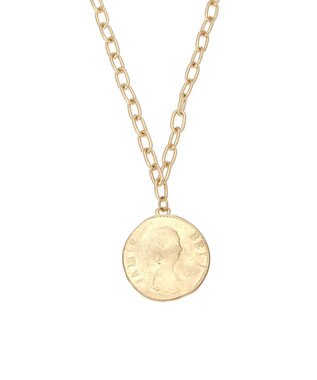 AMERICAN HOLIC ギリシャコイン風ネックレス Gold