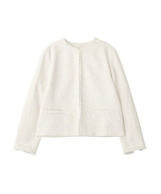 YECCA VECCA ツイードジャケット(2) Off White
