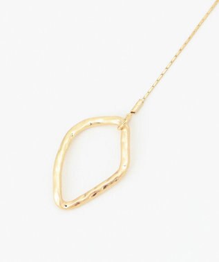 ANY パールアシメネックレス ライトゴールド