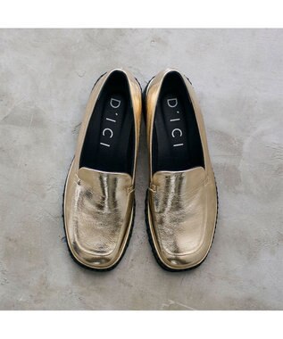 MODE ET JACOMO <D'ICI>ボリュームソールソフトローファー