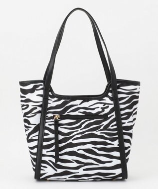 LA BAGAGERIE リサイクルレザー　フラップトート ブルーブラック