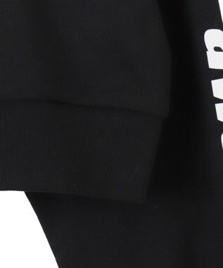 WEGO スターナンバリングショートスウェット ブラック