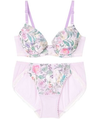 Wing WEB限定　ブラ＆ショーツセット　3/4カップブラ　ウイング／ワコール　CB3710 パープル