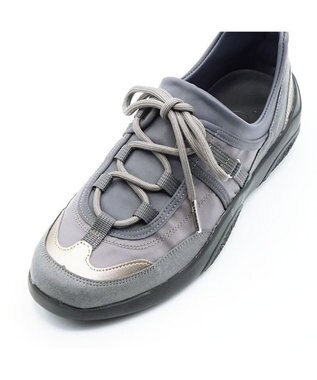 APOM ウォーターレジストレースアップスニーカー グレー