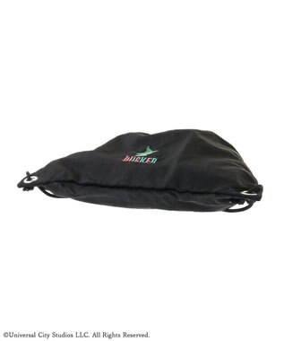 Green Parks ■ＷＩＣＫＥＤ　アイコン刺繍ナップサック Black