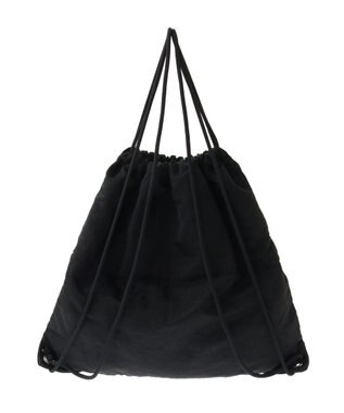 Green Parks ■ＷＩＣＫＥＤ　アイコン刺繍ナップサック Black