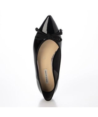 MODE ET JACOMO <MODE ET JACOMO>リボンバレエシューズ ブラックエナメル
