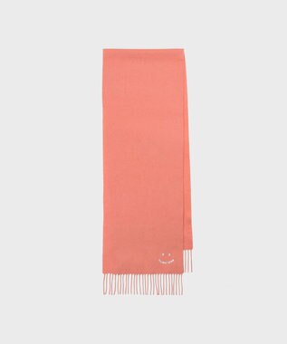 Paul Smith PS Happy エンブロイダリー マフラー ピンク