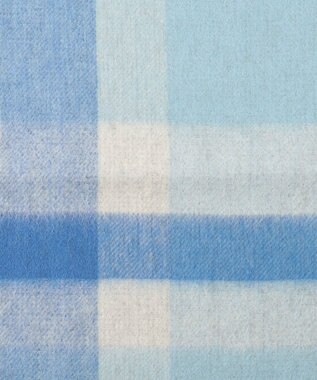 組曲 ウールリバーシブルストール ブルー系