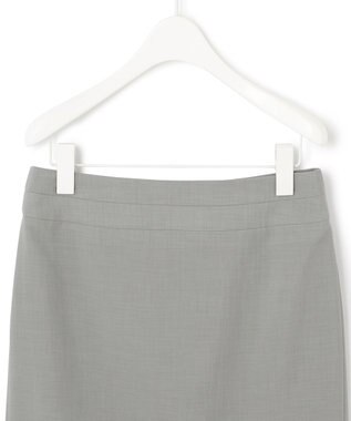 ICB 【洗える】 SummerSuit タイトスカート ライトグリーン系