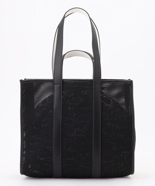 ICB 【CLASSY.掲載・30th ANNIVERSARY】メッシュBOXトート ブラック