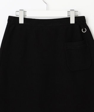 23区GOLF 【WOMEN】【手洗い可】ニット フレアスカート ブラック系