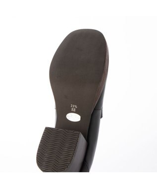 ing <ing>ストーム入りヒールローファー ブラック