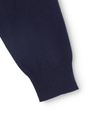 J.PRESS MEN 【WEB・一部店舗限定】レーヨンナイロンクルーネック ニット ネイビー系