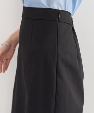 YECCA VECCA ロングナロースカート Black