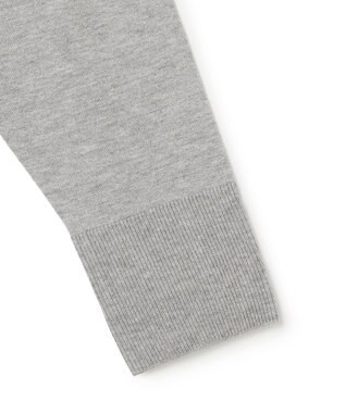 UNFILO L マイビューティニット Vネック グレー