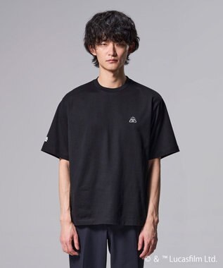 JOSEPH HOMME 【WEB限定】【スター・ウォーズ 】 JOSEPH HOMME スター・ウォーズ / リラックスフォルム クルーネックワッペンＴシャツ ブラック系