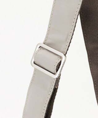 Y'SACCS ポリエステルツイル ショルダーバッグ グレージュ