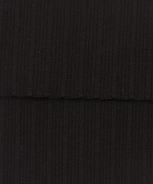 GRACE CONTINENTAL リブベアトップ ブラック