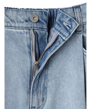 earth music&ecology タックルーズデニムパンツ Light Indigo