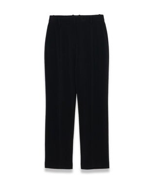 JOSEPH コンフォートクレープ　スリムストレートトラウザーズ Black