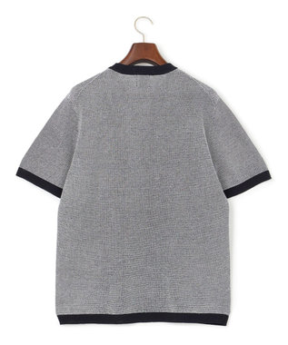 J.PRESS MEN 【HYBRID LINEN】ニットTシャツ ホワイト系1