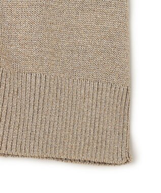 BEIGE， SPESSARTINE / Vネッククロップドカーディガン Gold