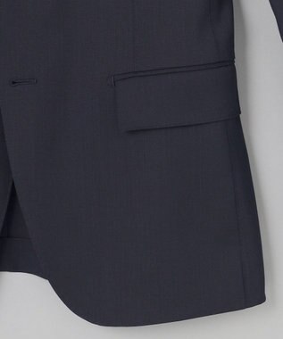 GOTAIRIKU セットアップ対応【防シワ/ストレッチ】ウォッシャブル ウールジャケット(24年モデル) ネイビー系