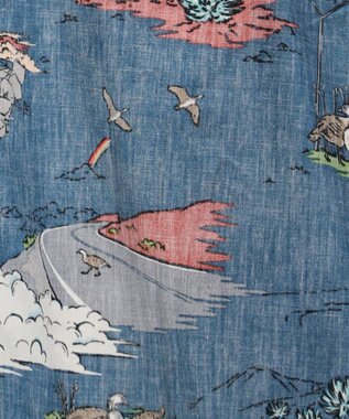 JOSEPH ABBOUD 【老舗アロハブランドとのコラボレーション】KAHALA ALOHAシャツ ハレアカラ国立公園