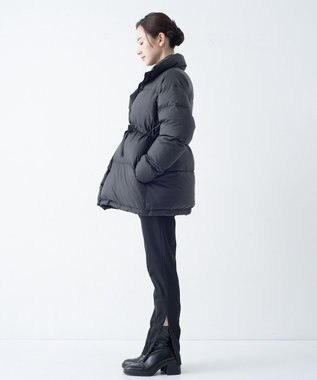 KWD 【日本製/高品質ダウン】MIDDLE DOWN JACKET ミドルダウンジャケット インクブラック