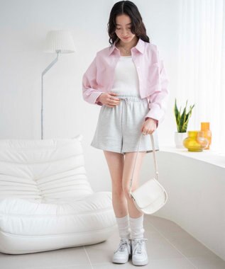 WEGO カラーショートシャツ 柄1