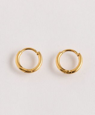 Phoebe 〈シリーズ累計販売10000点突破！〉〈金属アレルギー対応〉ミニフープピアス/サージカルステンレス　ゴールド ゴールド