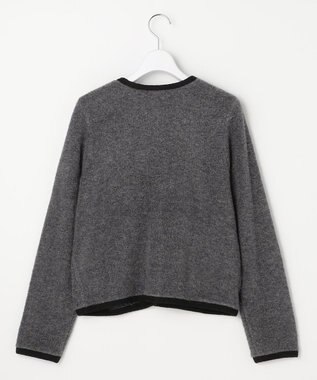 Feroux ブークレー ニット ジャケット グレー系