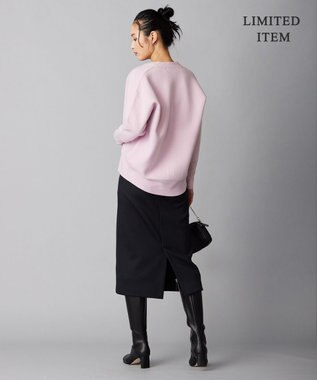 ICB 【WEB限定・洗える】AirJersey スカート ブラック系