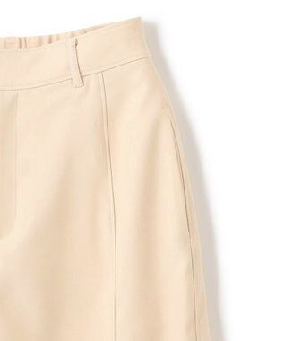 UNFILO カーブワイドパンツ ベージュ