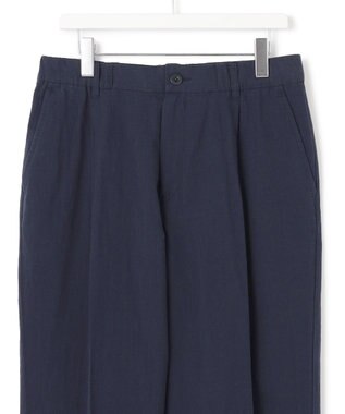 J.PRESS YORK STREET 【UNISEX】リネンリラックスパンツ ネイビー系