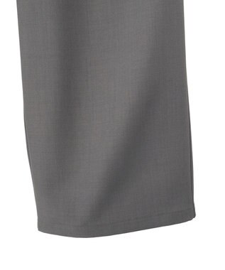 earth music&ecology 【予約】【2WAY】ラップスカート付きパンツ グレー