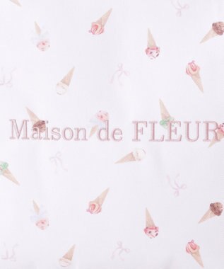 Maison de FLEUR サーティワン　サイドポケットトート Light Pink