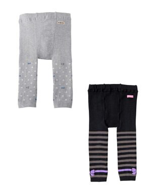 MIKI HOUSE HOT BISCUITS レギンス2枚セット