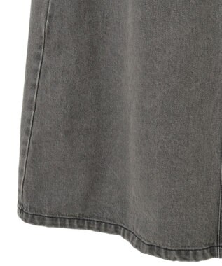 CRAFT STANDARD BOUTIQUE ２Ｗａｙデニムジャンパースカート Gray