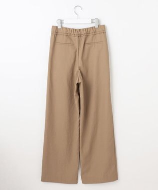 自由区 【カトリエムブーケ】Pantalon large ワイドストレートパンツ キャメル