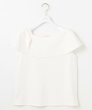 ANY SIS S ケープディテール カットソー オフ