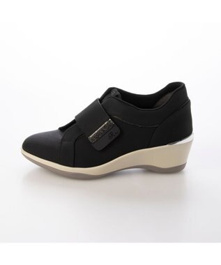 Riz raffinee <Riz raffinee>ヒールアップベルトスニーカー ブラック